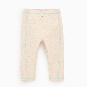 ZARA Textured Leggings 3-6 Months